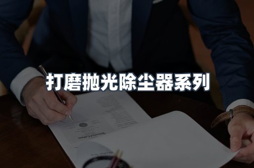 打磨抛光除尘器系列